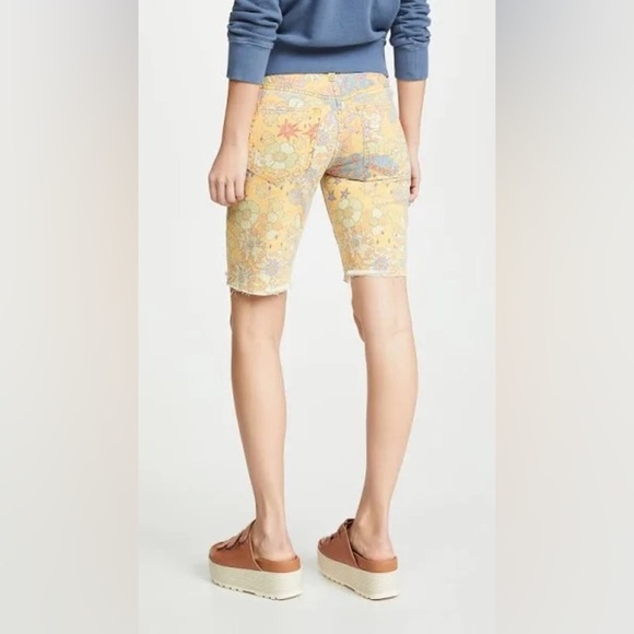 NWOT Free People Alani Floral Print Cutoff Shorts Size 25 - Picture 3 of 5